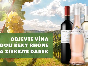 Objevte vína z údolí řeky Rhône a získejte dárek