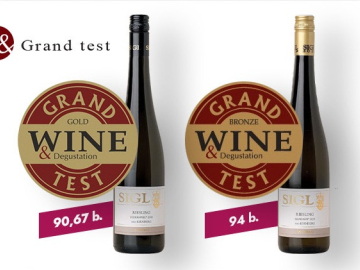 Riesling Federspiel "Ried Kirnberg” vítězem Grand Testu ve Wine & Degustation