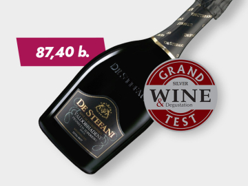 Prosecco De Stefani - 2.místo v testu časopisu Wine&Degustation