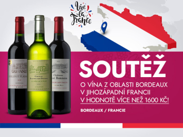 Soutěž o 6 lahví z oblasti Bordeaux