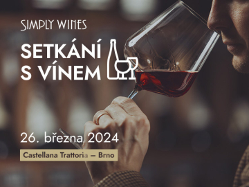 “Setkání s vínem” 26. března v Brně