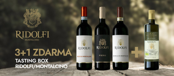Ridolfi - Tasting box 3+1 ZDARMA