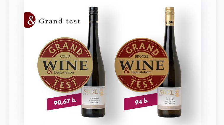 Riesling Federspiel "Ried Kirnberg” vítězem Grand Testu ve Wine & Degustation