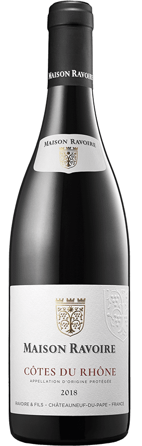 Côtes du Rhône AOP Rouge, Maison Ravoire