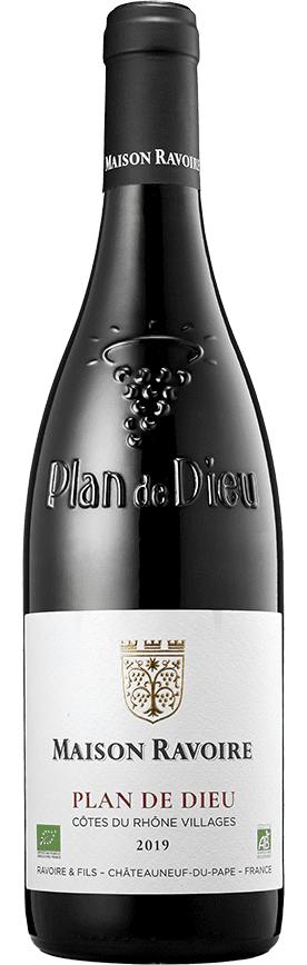 Côtes du Rhône Villages “Plan de Dieu”, Maison Ravoire AOP